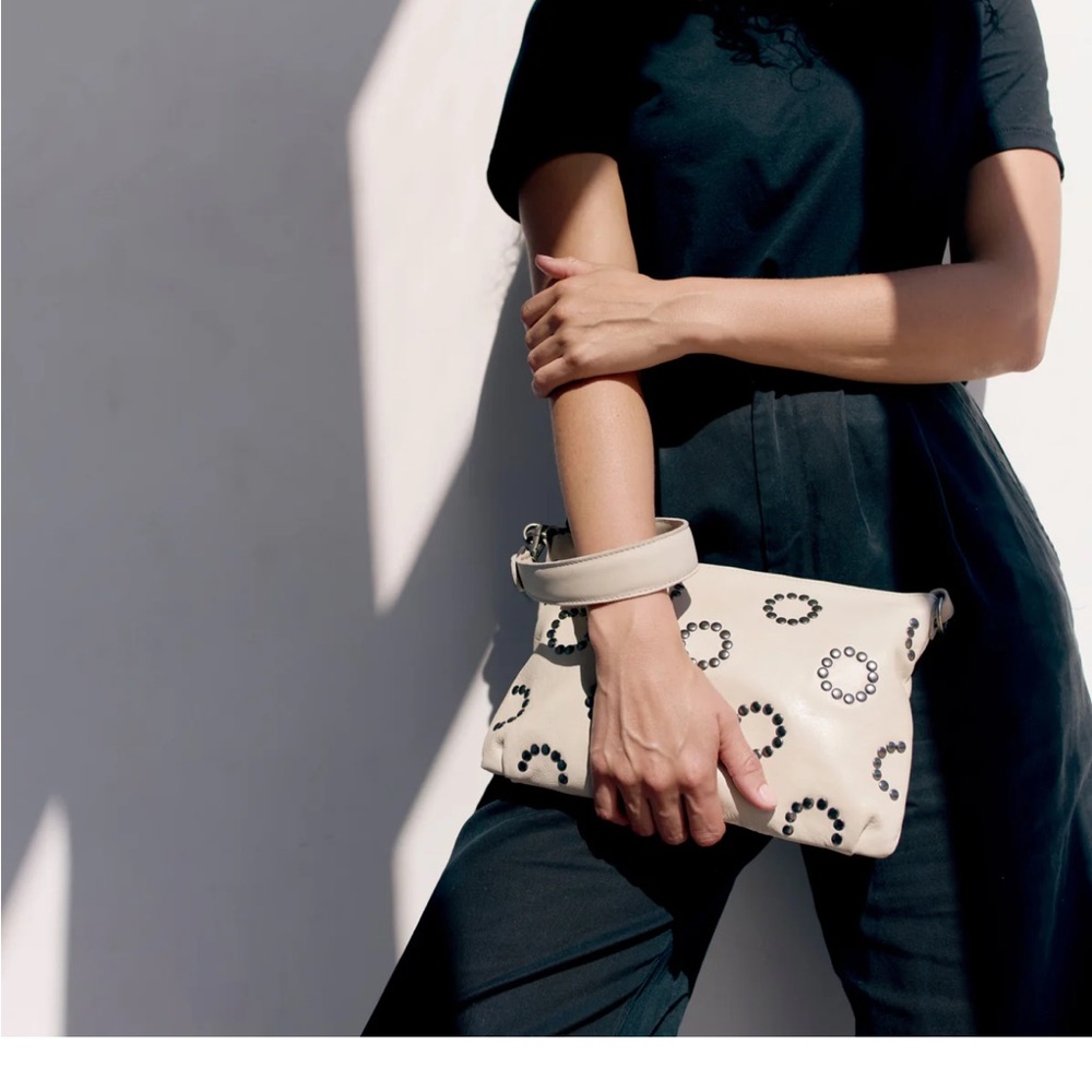 Latico Stevie Studs Leather Crossbody Bag 🔥 DISCONTINUED 🔥 - Picture 6 of 10